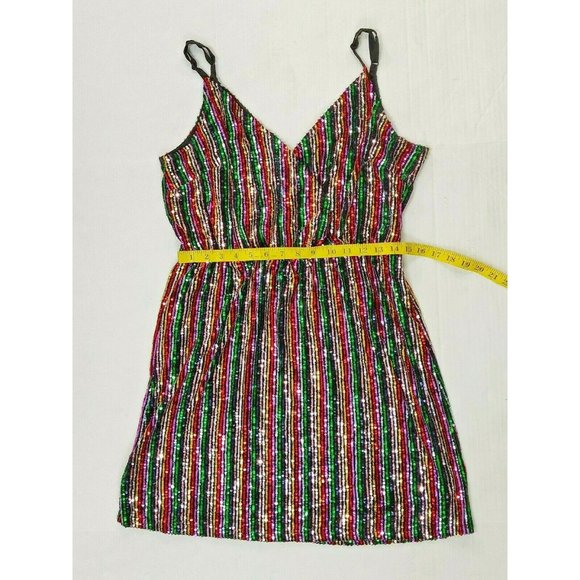 Sanctuary Womens Minidress XLarge Rainbow Prism - Picture 8 of 14